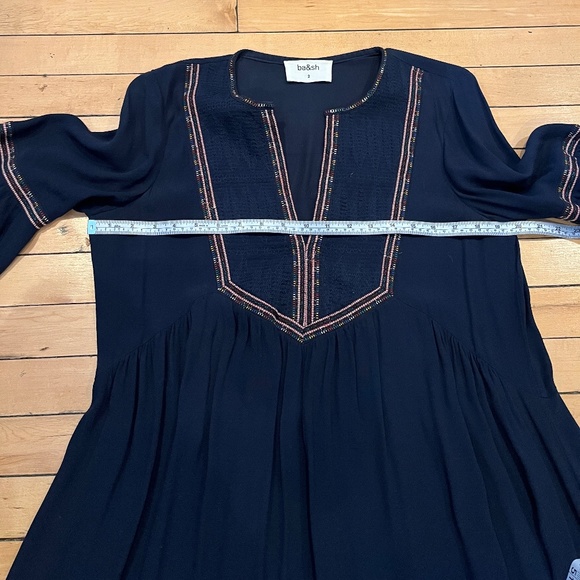 BA&SH Bohemian Relaxed-Fit Short Dress - Picture 10 of 11